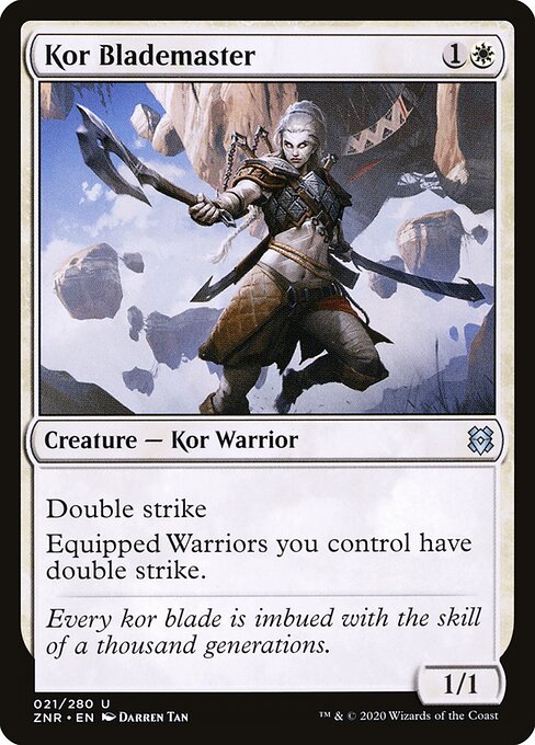 Kor Blademaster — Front