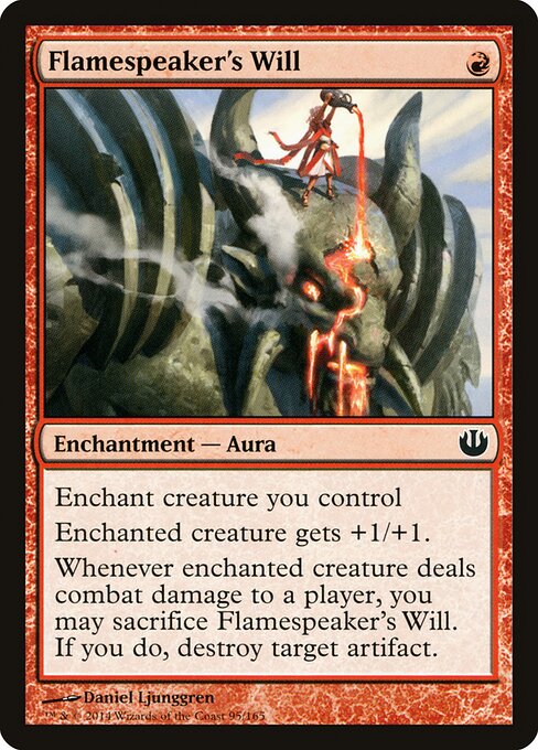 Flamespeaker's Will — Front