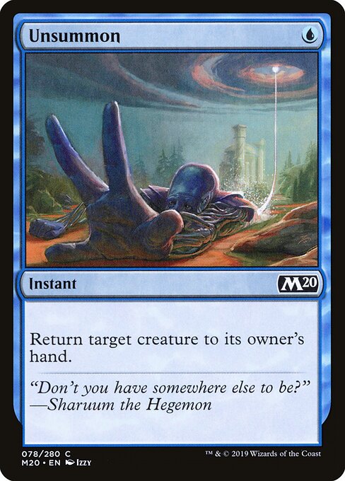Unsummon — Front