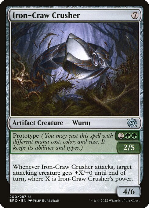 Iron-Craw Crusher — Front