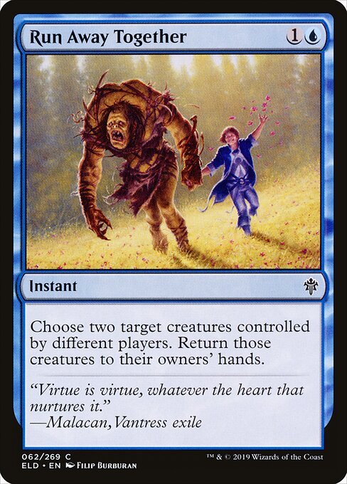 Run Away Together — Front
