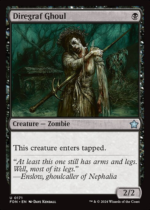 Diregraf Ghoul — Front