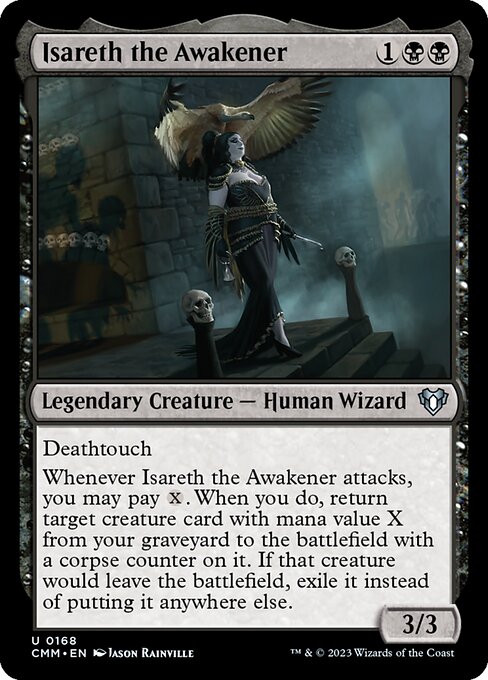 Isareth the Awakener — Front