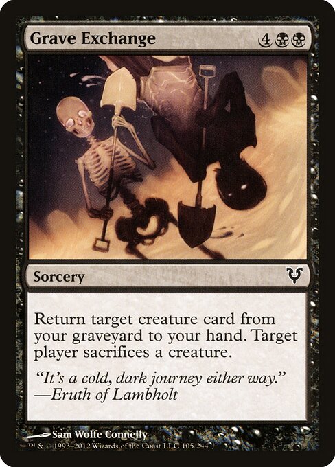 Grave Exchange — Front