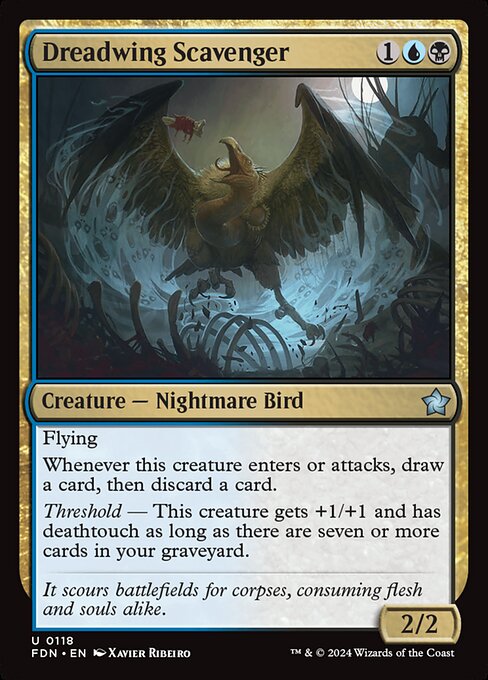 Dreadwing Scavenger — Front