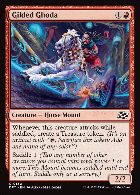Gilded Ghoda — Front