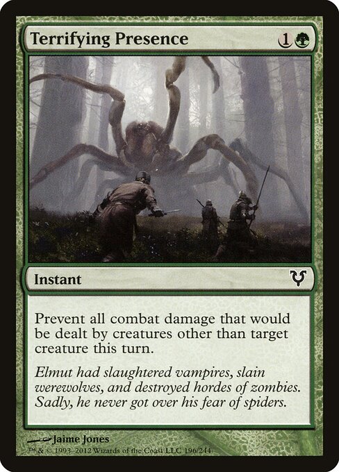 Terrifying Presence — Front