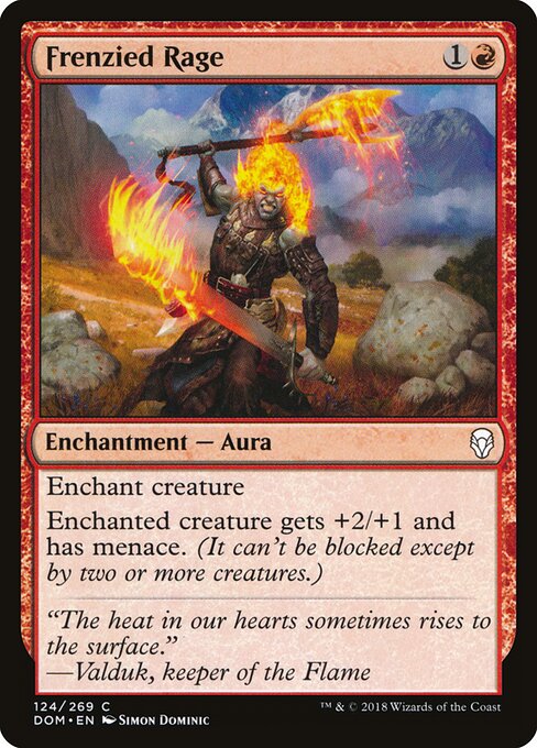 Frenzied Rage — Front