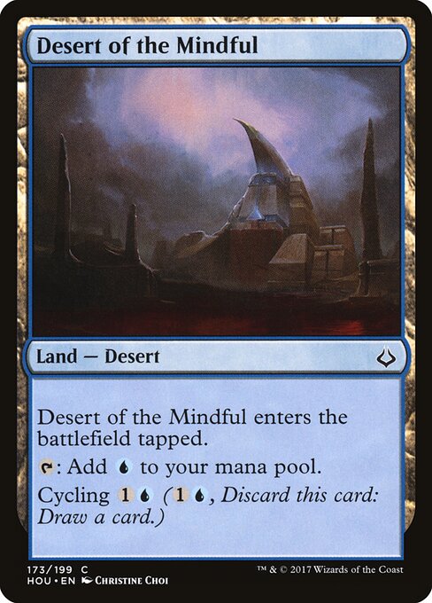 Desert of the Mindful — Front