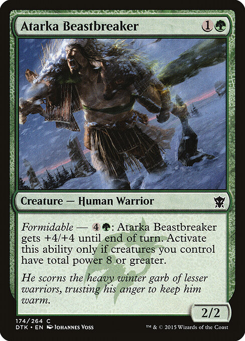 Atarka Beastbreaker — Front