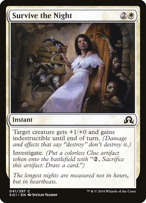 Survive the Night — Front