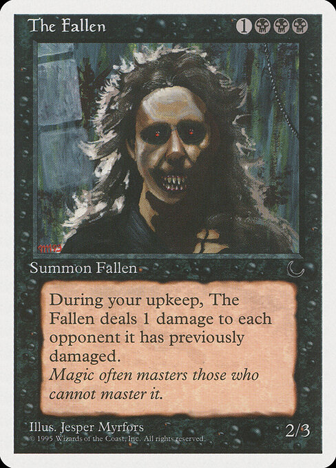 The Fallen — Front
