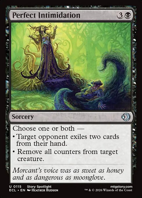 Perfect Intimidation — Front