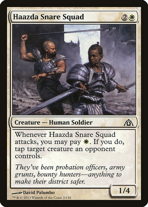 Haazda Snare Squad — Front