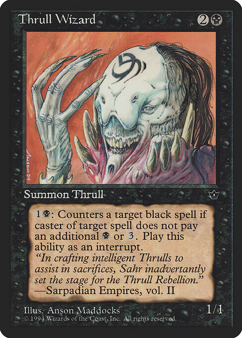 Thrull Wizard — Front