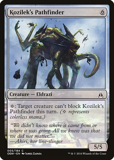 Kozilek's Pathfinder — Front