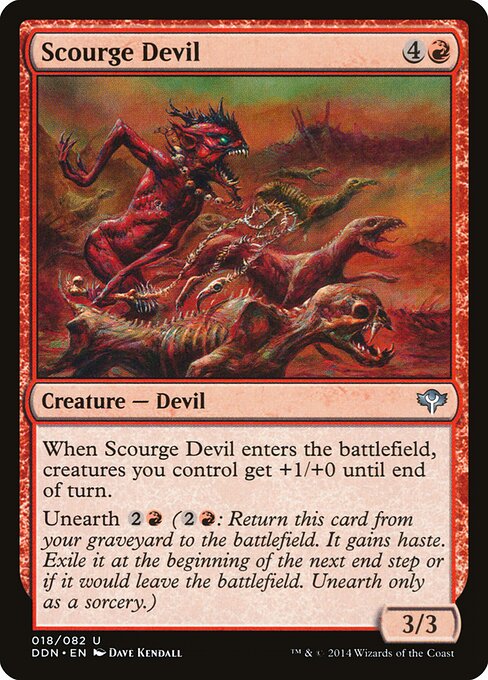 Scourge Devil — Front