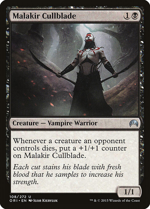 Malakir Cullblade — Front