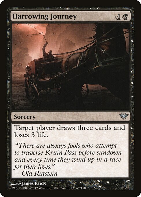 Harrowing Journey — Front