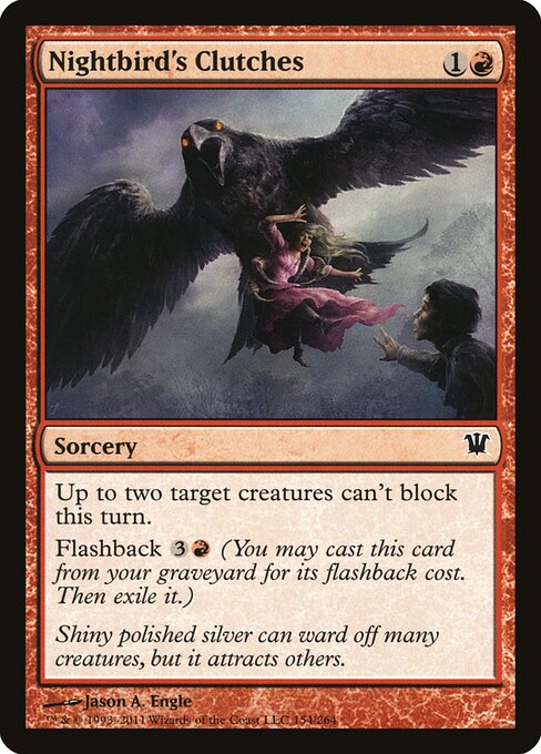Nightbird's Clutches — Front