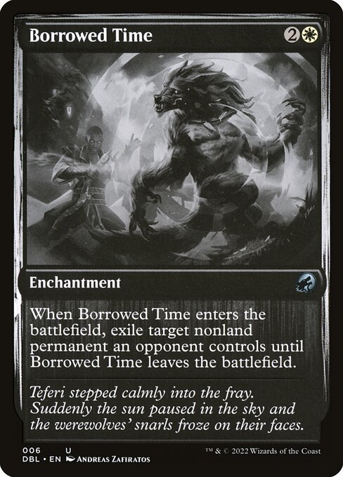 Borrowed Time — Front