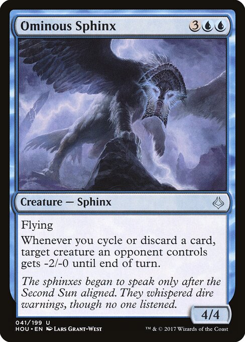 Ominous Sphinx — Front