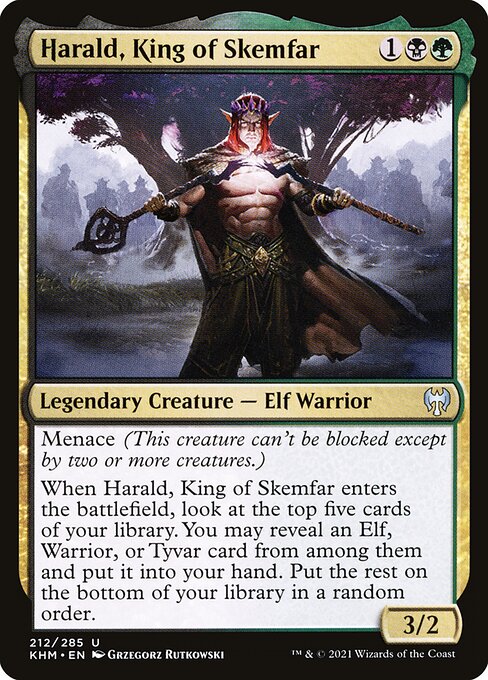Harald, King of Skemfar — Front