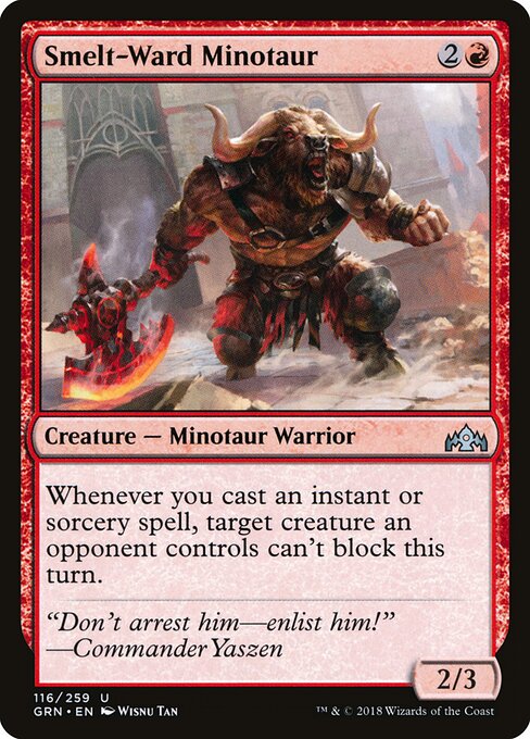 Smelt-Ward Minotaur — Front