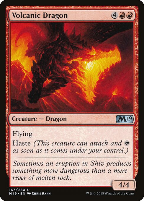 Volcanic Dragon — Front