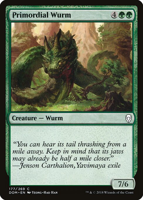 Primordial Wurm — Front