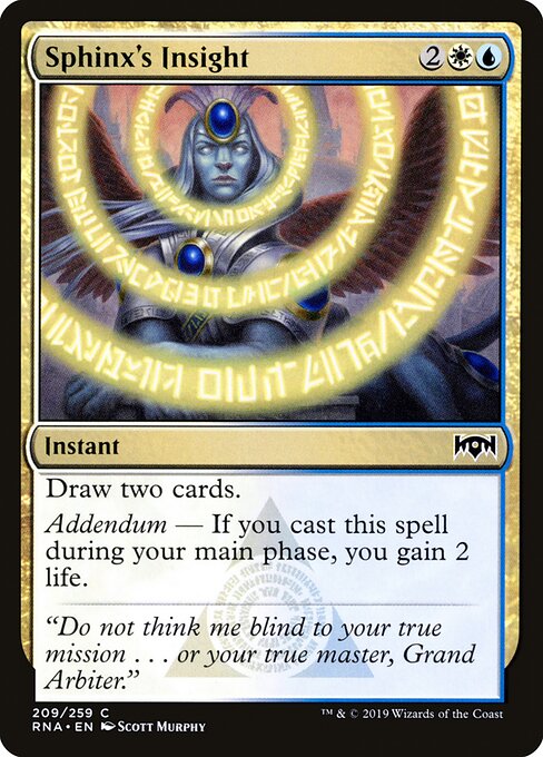 Sphinx's Insight — Front