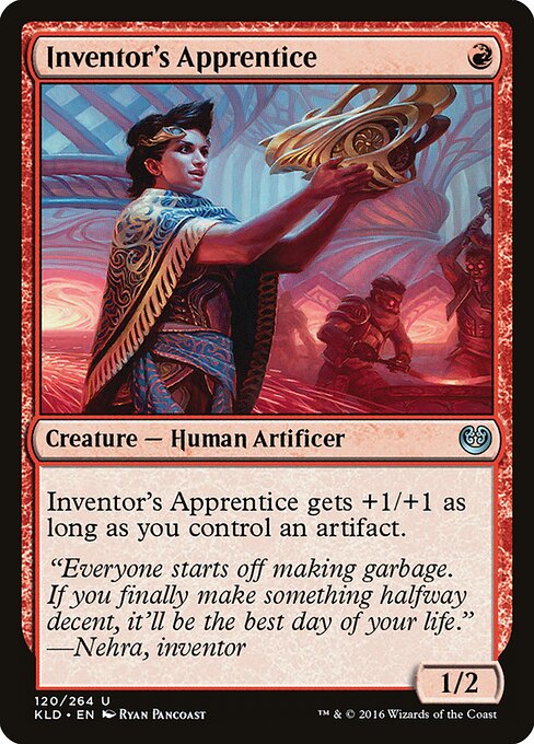 Inventor's Apprentice — Front