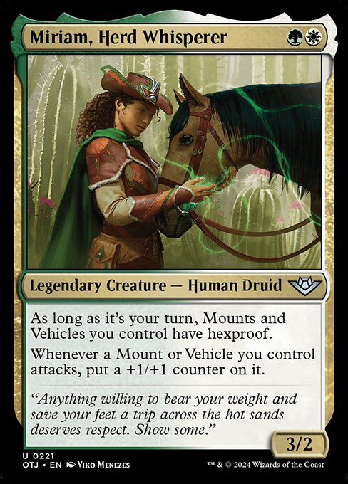 Miriam, Herd Whisperer — Front