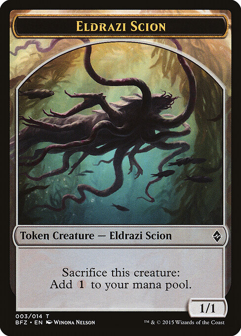 Eldrazi Scion Token (003) — Front
