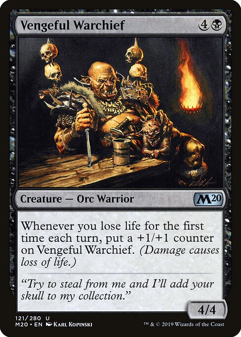 Vengeful Warchief — Front