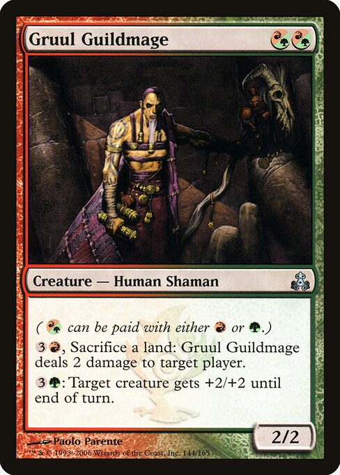 Gruul Guildmage — Front