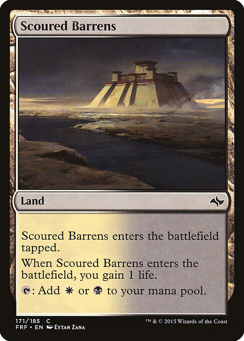 Scoured Barrens — Front