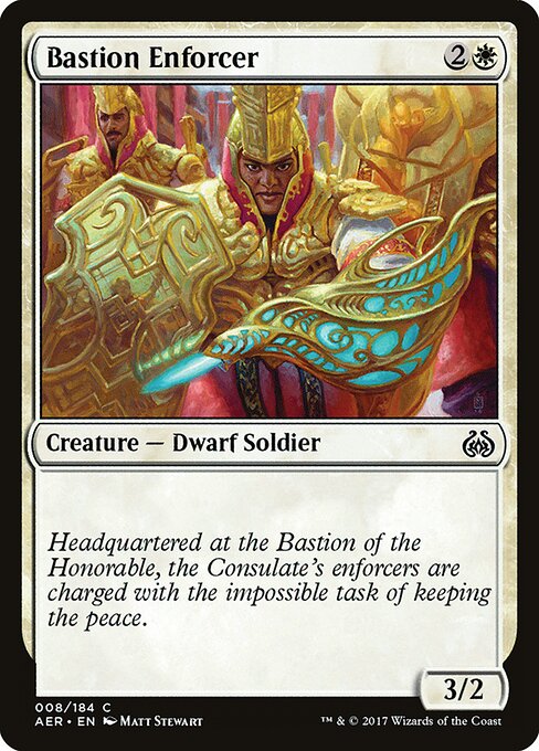 Bastion Enforcer — Front