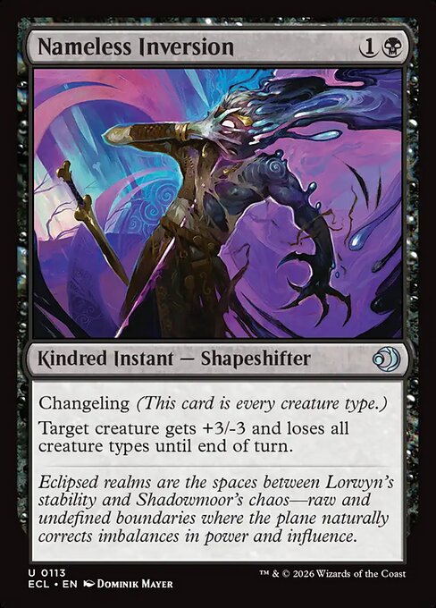 Nameless Inversion — Front