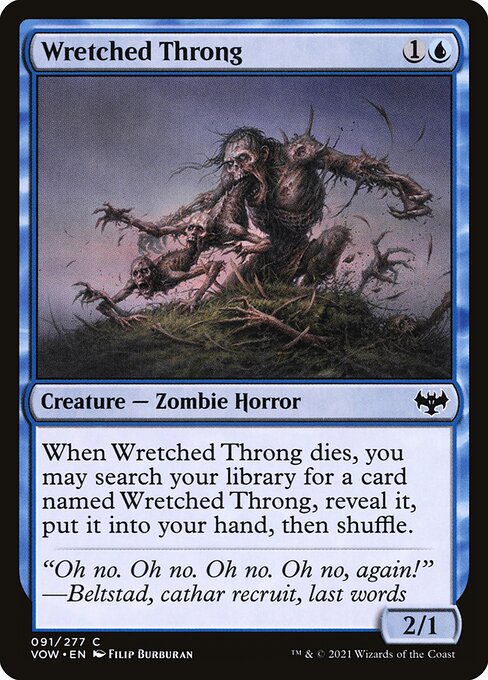 Wretched Throng — Front