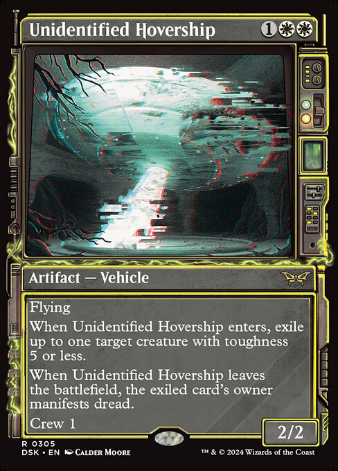 Unidentified Hovership (Showcase) — Front