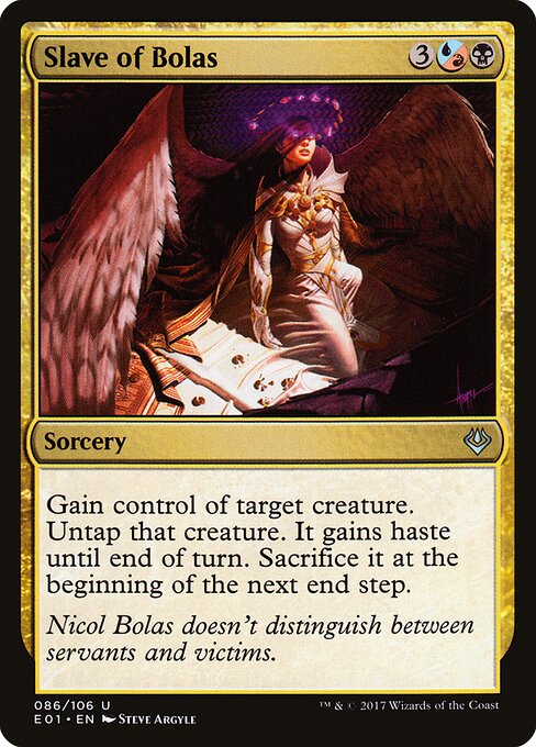 Slave of Bolas — Front