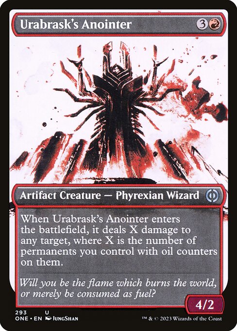 Urabrask's Anointer (Showcase) — Front