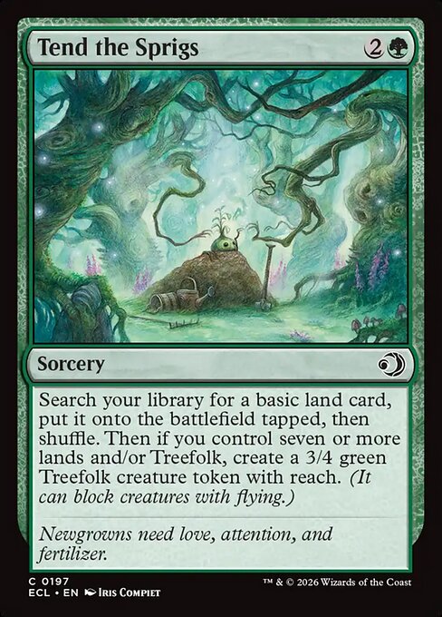 Tend the Sprigs — Front
