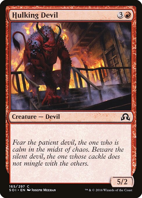 Hulking Devil — Front