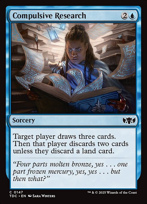 Compulsive Research — Front