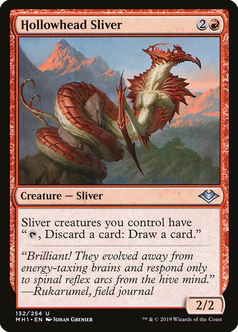 Hollowhead Sliver — Front