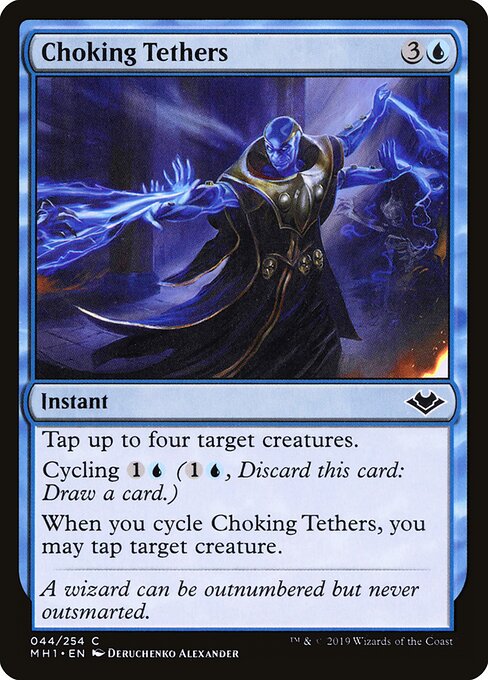Choking Tethers — Front