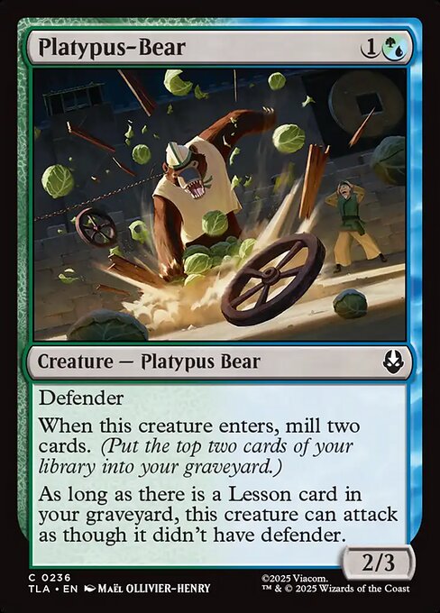 Platypus-Bear — Front
