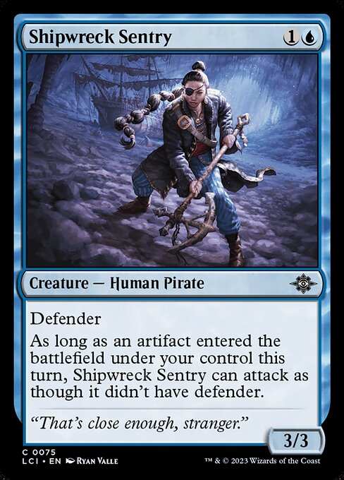 Shipwreck Sentry — Front